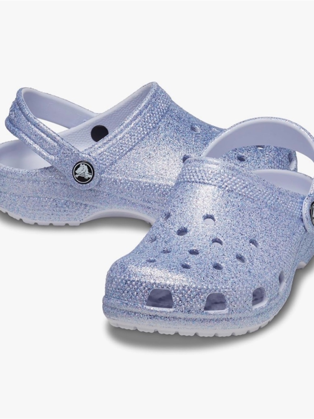 CROCS Kids Classic Frosted Glitter Clog